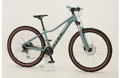 Cube Acesss WS EXC Damen MTB Hardtail 16-Gang Shimano Kettenschaltung 27,5 Zoll 16 Gang Kettenschaltung grün Rahmenhöhe: S (37cm)