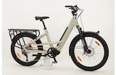 Benno 46er 10D CX Tranport-/SUV-E-Bike 26"/24" 10-Gang Deore Kette 500Wh 85Nm 13,4 Ah erwachsenenfahrrad 10 Gang Kettenschaltung beige Rahmenhöhe: unisize