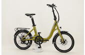 COAST Jifo Light 7S 20 Zoll Falt-E-Bike 7-Gang Kettenschaltung 375Wh 10,5Ah Akku grün Huttlin Rahmenhöhe: 40 cm