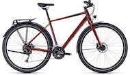 Cube Travel 28 Zoll Reise-/Trekkingrad 27-Gang Kettenschaltung rot Rahmenhöhe: L (58cm)