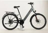 BH ATOM Street City E-Bike 8-Gang Kettenschaltung  500Wh 14 Ah Akku silber BH-Bikes Rahmenhöhe: MD (41cm)