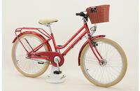 Pegasus Nostalgie3 24 Zoll Kinder-ATB 3-Gang Rücktrittbremsnabe rot Rahmenhöhe: 36 cm