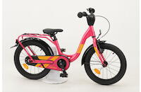 Pegasus Prima 16 Alu-Kinderrad 16" mit Rücktrittbremsnabe, Gepäckträger,Wave-Rahmen 16 Zoll Ohne Schaltung, 1 Gang pink Rahmenhöhe: Onesize