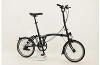Brompton C-Line Explore H6L 16 Zoll Faltrad 6-Gang Naben-/Kettenschaltung schwarz Rahmenhöhe: 24 cm