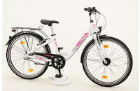 Ragos Sunshine 3NCB 24 Zoll Jugendrad 3-Gang Rücktrittbremsnabe weiß Rahmenhöhe: 34 cm