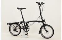 Brompton C-Line Explore H6R 16 Zoll Faltrad 6-Gang Naben-/Kettenschaltung schwarz Rahmenhöhe: 24 cm