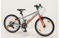 Puky LS-Pro 20-7 Kinderrad 20 Zoll 7-Gang Kettenschaltung Silber/Orange Rahmenhöhe: 28 cm