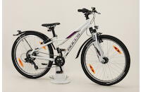 Bulls Zarena Street 24 7K Mädchen/Jugend ATB 7-Gang Shimano Kettenschaltung,Federgabel 24 Zoll 7 Gang Kettenschaltung weiß Rahmenhöhe: 32 cm