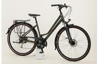 Bergamont Horizon 4 Amsterdam 28" Alu-Trekkingrad 24-Gang Shimano Kette, Disc Brakes 28 Zoll 24 Gang Kettenschaltung grün Rahmenhöhe: 48 cm