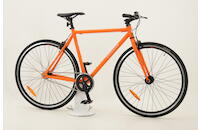 Excelsior Shutter Urban Race Bike 28 Zoll 2-Gang Duomatic Freilaufnabe orange Rahmenhöhe: 53 cm