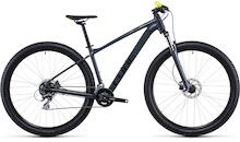 Cube Aim Pro 27,5"/29" MTB Offroad 16-Gang Shimano Kettenschaltung, Disc Brake 27,5 Zoll 16 Gang Kettenschaltung grau Rahmenhöhe: S (37cm)