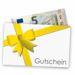 5 € Gutschein für unseren Online-Shop