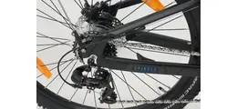 Kettler Alu Rad Grinder 24 Disc 26" Jugend/ Herren ATB 24-Gang Shimano Kettenschaltung, hyd.Disc 26 Zoll Kettenschaltung schwarz Rahmenhöhe: 40 cm
