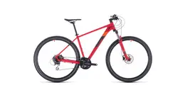 Cube Aim Race MTB Offroad 24-Gang Shimano Kettenschaltung 27,5 Zoll Herrenfahrrad 24 Gang Kettenschaltung rot Rahmenhöhe: 18 Zoll