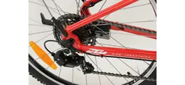 KTM Wild Cross Street 24" Kinder-/Jugend-MTB Onroad 7-Gang Shimano Kettenschaltung 24 Zoll jugendfahrrad Kettenschaltung orange Rahmenhöhe: 31 cm