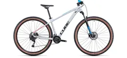 Cube Aim SLX 27,5"/29" MTB Offroad 18-Gang Shimano Kette, Rock Shox Federtgabel 29 Zoll Herrenfahrrad 18 Gang Kettenschaltung weiß Rahmenhöhe: 18" / M
