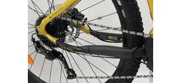 Bergamont E-Revox 4  29" MTB-E-Bike 9-Gang Shimano Kettenschaltung, 85Nw, 65Nm 500Wh Ah Herrenfahrrad 9 Gang Kettenschaltung gold Bosch Rahmenhöhe: 42 cm