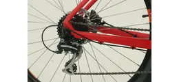 Cube Aim Race MTB Offroad 24-Gang Shimano Kettenschaltung 27,5 Zoll Herrenfahrrad 24 Gang Kettenschaltung rot Rahmenhöhe: 18 Zoll