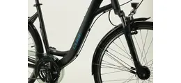 Cube Touring 24 Trekkingrad 24-Gang Shimano Kettenschaltung 28 Zoll Damenfahrrad 24 Gang Kettenschaltung schwarz Rahmenhöhe: 45 cm