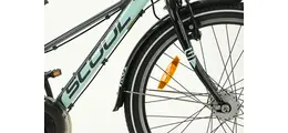 S'cool troX EVO alloy 24" Kn. Dirt-ATB 7-Gang Rücktrittbremsnabe 24 Zoll jugendfahrrad 7 Gang Nabenschaltung mit Rücktritt anthrazit Rahmenhöhe: 30 cm