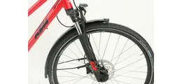 KTM Avenza 27 Disc Trekkingrad 27 Gang Kettenschaltung 28 Zoll Damenfahrrad 27 Gang Kettenschaltung rot Rahmenhöhe: 46 cm