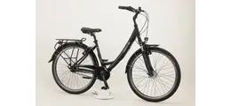 Hercules Valencia R7 City-/Trekkingrad 7-Gang Rücktrittbremsnabe, Federgabel 26 Zoll unisex Nabenschaltung schwarz Rahmenhöhe: 43 cm