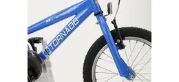 Tornado Tornado 16" Kinder BMX-Rad mit Rücktrittbremsnabe, VR-V-Brake 16 Zoll kinderfahrrad 1 Gang Rücktrittnabe blau Rahmenhöhe: 21 cm