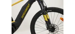 Bergamont E-Revox 4  29" MTB-E-Bike 9-Gang Shimano Kettenschaltung, 85Nw, 65Nm 500Wh Ah Herrenfahrrad 9 Gang Kettenschaltung gold Bosch Rahmenhöhe: 42 cm