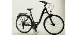 Cube Touring 24 Trekkingrad 24-Gang Shimano Kettenschaltung 28 Zoll Damenfahrrad 24 Gang Kettenschaltung schwarz Rahmenhöhe: 45 cm