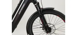 Corratec Life CX6 SUV-/ MTB-Street E-Bike 27,5" Enviolo Trekking stufenlos, 625Wh Smart 16,7 Ah Damenfahrrad stufenlose Enviolo schwarz Bosch Rahmenhöhe: 47 cm