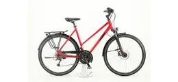 KTM Avenza 27 Disc Trekkingrad 27 Gang Kettenschaltung 28 Zoll Damenfahrrad 27 Gang Kettenschaltung rot Rahmenhöhe: 46 cm