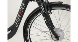 Degreaser Advanced Plus 3 CB City-E-Bike mit 3-Gang Rücktrittbremsnabe, Federgabel 10,4 Ah unisex 3 Gang Nabenschaltung mit Rücktritt schwarz Rahmenhöhe: 50 cm