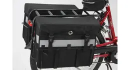 Neuzer besonders stabiles Transport- / Lastenrad mit Rücktrittbremse, Sonderausstattung 26 Zoll erwachsenenfahrrad 1 Gang Nabenschaltung rot Rahmenhöhe: 48 cm