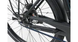 eBikemanufaktur 5NF 27,5 City-/ /Trekking E-Bike Nexus 5-Gang Freilaufnabe 625Wh, CX , Gates 17,4 Ah Damenfahrrad 5 Gang Nabenschaltung mit Freilauf schwarz Bosch Rahmenhöhe: 50 cm