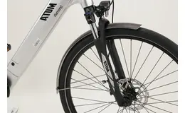 BH ATOM Diamond Pro City-Trekking E-Bike 8-Gang Nabenschaltung, 720Wh , Mittelmotor 20 Ah erwachsenenfahrrad 8 Gang Nabenschaltung mit Freilauf silber TD HiTech Energy Rahmenhöhe: LA (54cm)