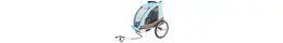 Blue Bird 20" Kinderanhänger Single blau