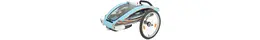 Blue Bird 20" Kinderanhänger Single blau