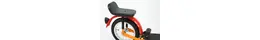 Scooter Kinderroller 12"orange/rot