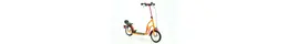 Scooter Kinderroller 12"orange/rot