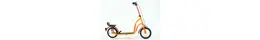 Scooter Kinderroller 12"orange/rot