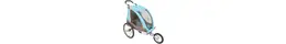 Blue Bird 20" Kinderanhänger Single blau