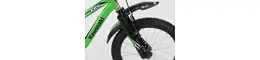 Kawasaki 18 Zoll kinderfahrrad grün Rahmenhöhe: 28 cm