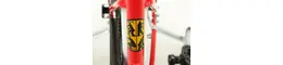 Feuerwehr 16 Zoll Kinderrad mit Rücktrittbremse rot Rahmenhöhe: 29 cm