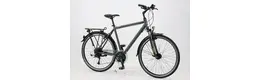 Kalkhoff Voyager 28 Zoll Herrenfahrrad 27 Gang Kettenschaltung grau Rahmenhöhe: 45 cm
