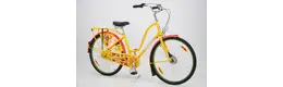 Electra Amsterdam Fashion 3i Bloom 28 Zoll Damenfahrrad 3 Gang Nabenschaltung gelb Rahmenhöhe: 48 cm