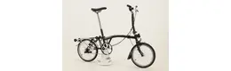 Brompton C-Line Utility M3R 16 Zoll Faltrad 3-Gang Freilaufnabe schwarz Rahmenhöhe: 24 cm