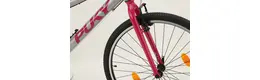 Puky LS-Pro 26-8 26 Zoll Jugendrad Dirtbike 8-Kettenschaltung silber berry Rahmenhöhe: 38 cm