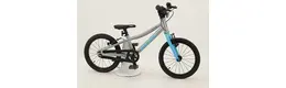 Puky LS Pro 16 Alu-Leicht Kinderrad mit Freilaufnabe 16 Zoll kinderfahrrad silber Rahmenhöhe: UNI