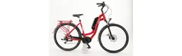 Kettler Alu Rad Traveller E Light 13,4 Ah Damenfahrrad 10 Gang Kettenschaltung rot Bosch Rahmenhöhe: 45 cm