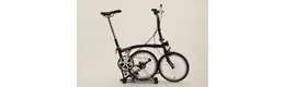 Brompton C-Line Utility M3R 16 Zoll Faltrad 3-Gang Freilaufnabe schwarz Rahmenhöhe: 24 cm